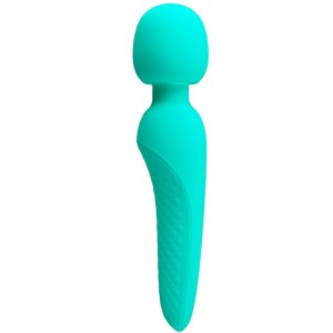 PRETTY LOVE  MEREDITH MASSAGER 12 VIBRATSIOONI AQUA GREEN